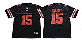 Ohio State Buckeyes 15 Ezekiel Elliott Black College Football Jersey,baseball caps,new era cap wholesale,wholesale hats